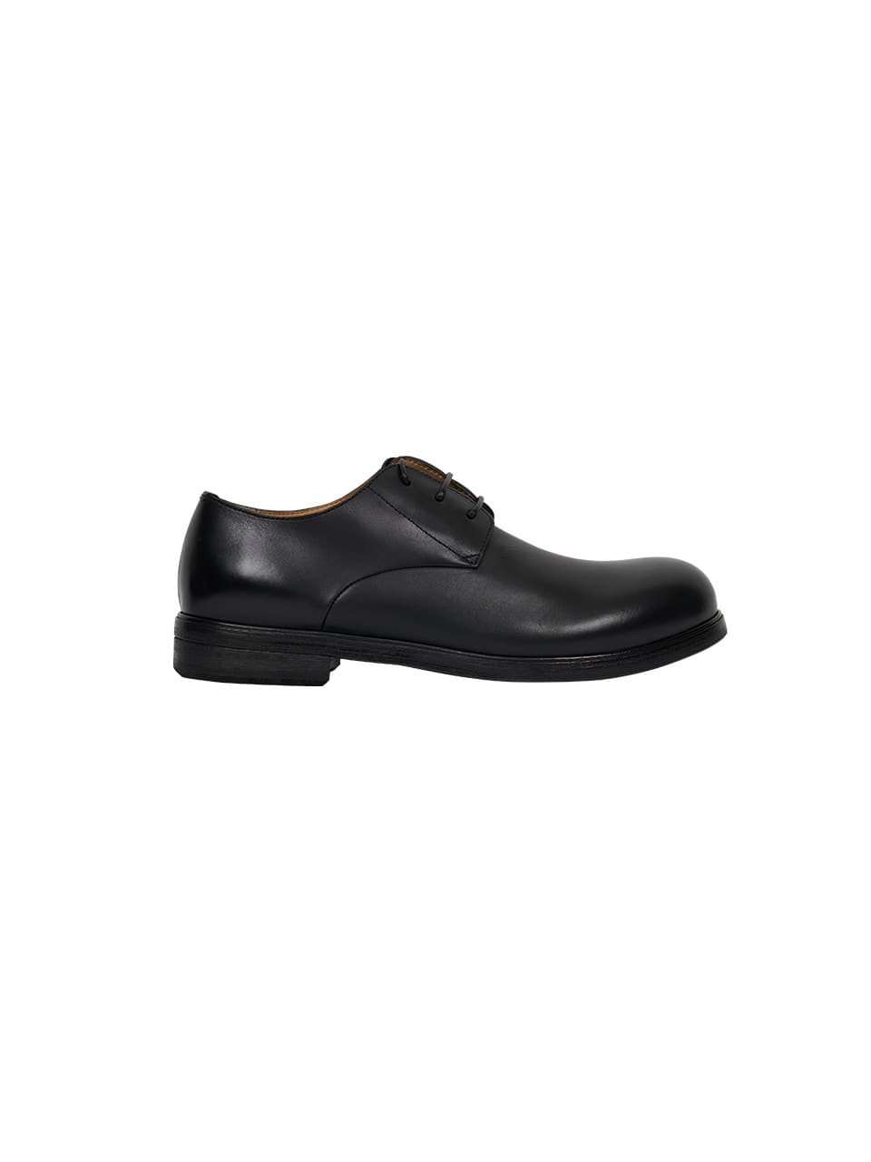 MARSELL - ZUCCA MEDIA LEATHER DERBY SHOES (BLACK)