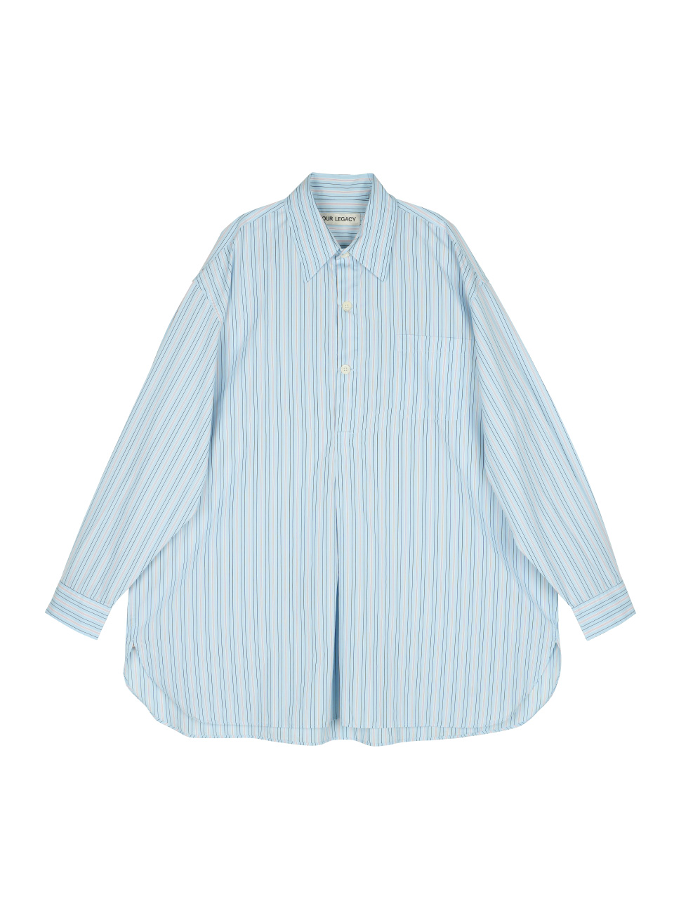 OUR LEGACY - POPOVER SHIRT (SONIC STRIPE)