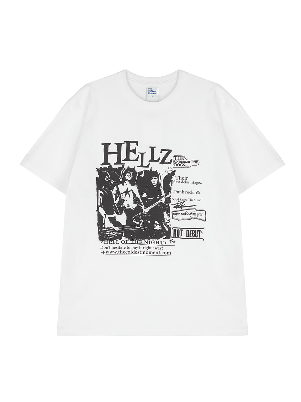THECOLDESTMOMENT - TCM HELLZ T (WHITE)