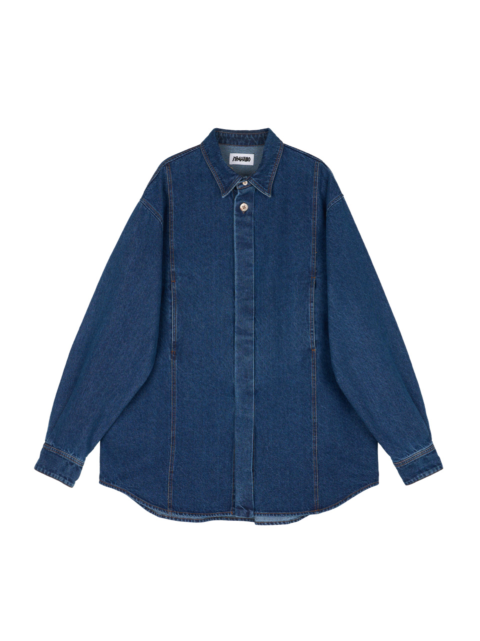 MAGLIANO - WORK BOMBER SHIRT (WASHED BLUE)