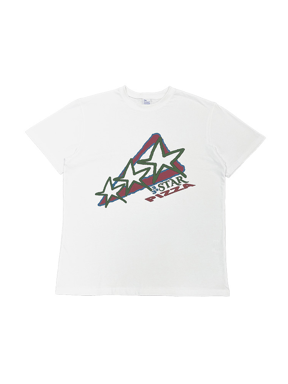 THECOLDESTMOMENT - TCM 3 STAR PIZZA T (WHITE)