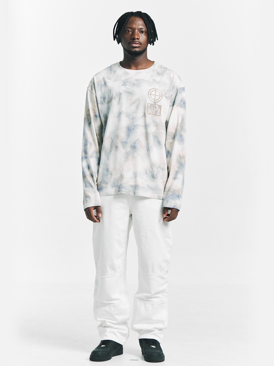 PLASTICPRODUCT - MPa BLEACHED LONG SLEEVE (BLUE)