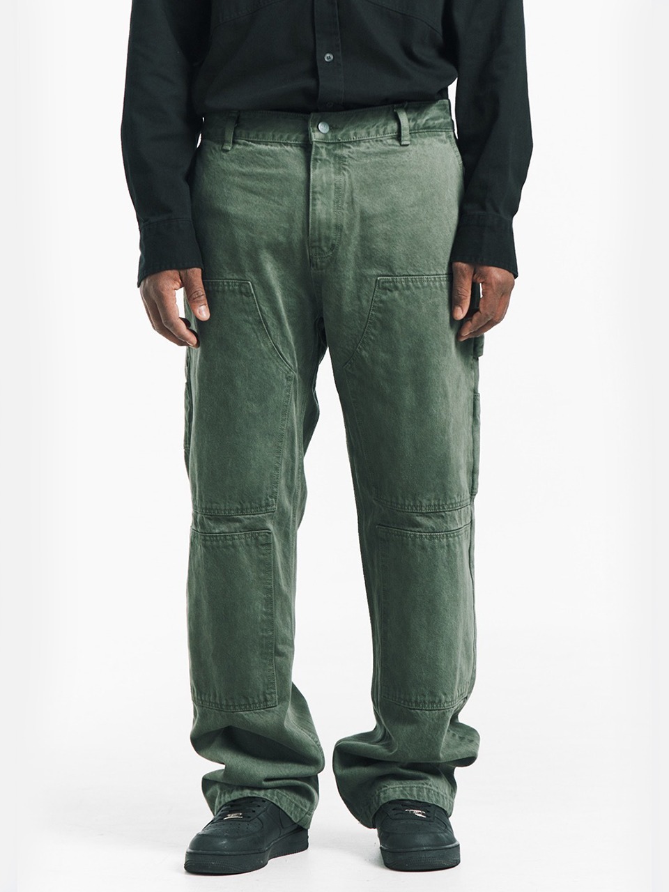 PLASTICPRODUCT - MPa DOUBLE KNEE PANTS (OLIVE)