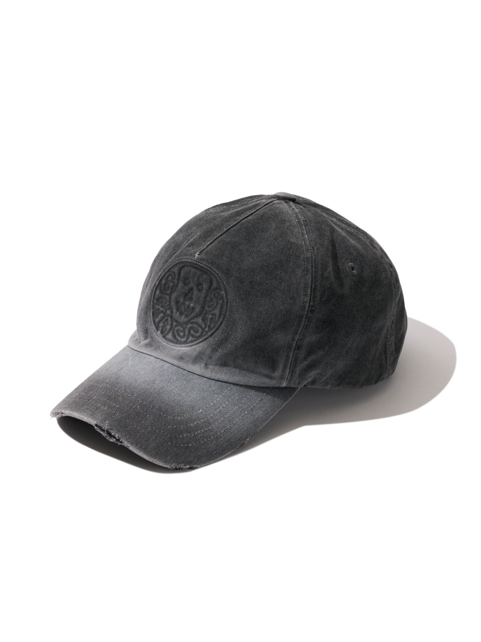 ETCE - GHOST EMBO WASHED CAP (ASH)