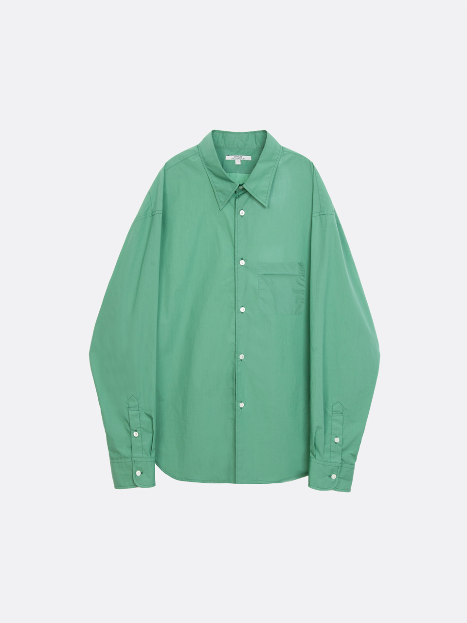 MATISSE THE CURATOR - LONG POINT SHIRTS (EMERALD)
