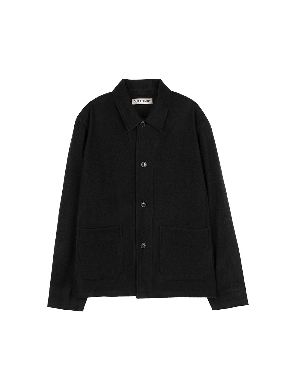 OUR LEGACY - ARCHIVE WOOL BOX JACKET (BLACK)