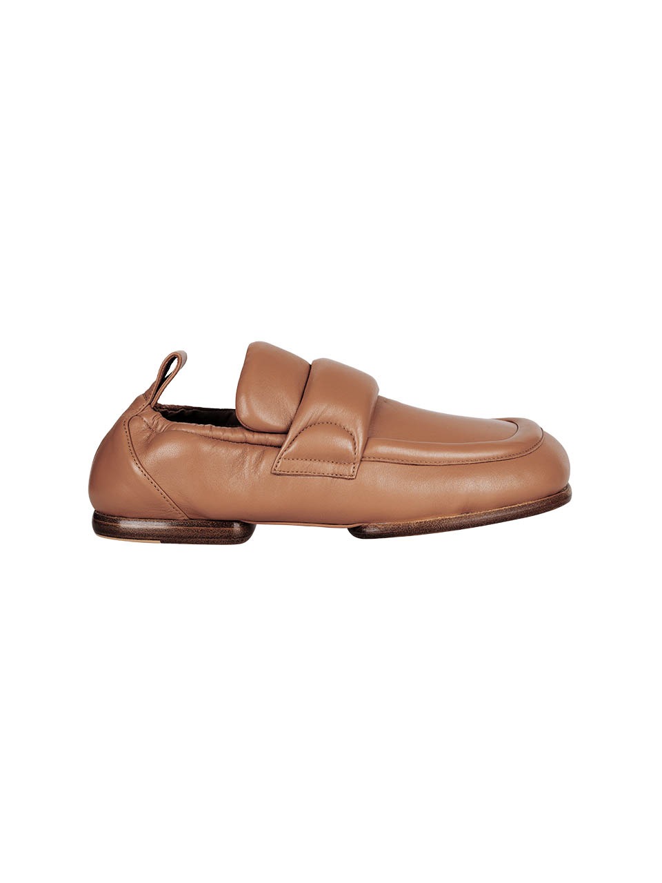 DRIES VAN NOTEN - PADDED LEATHER LOAFER (TAN)