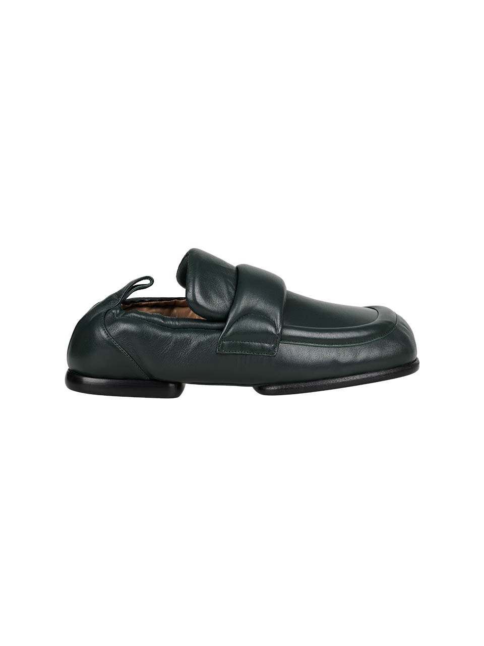 DRIES VAN NOTEN - PADDED LEATHER LOAFER (DEEP GREEN)