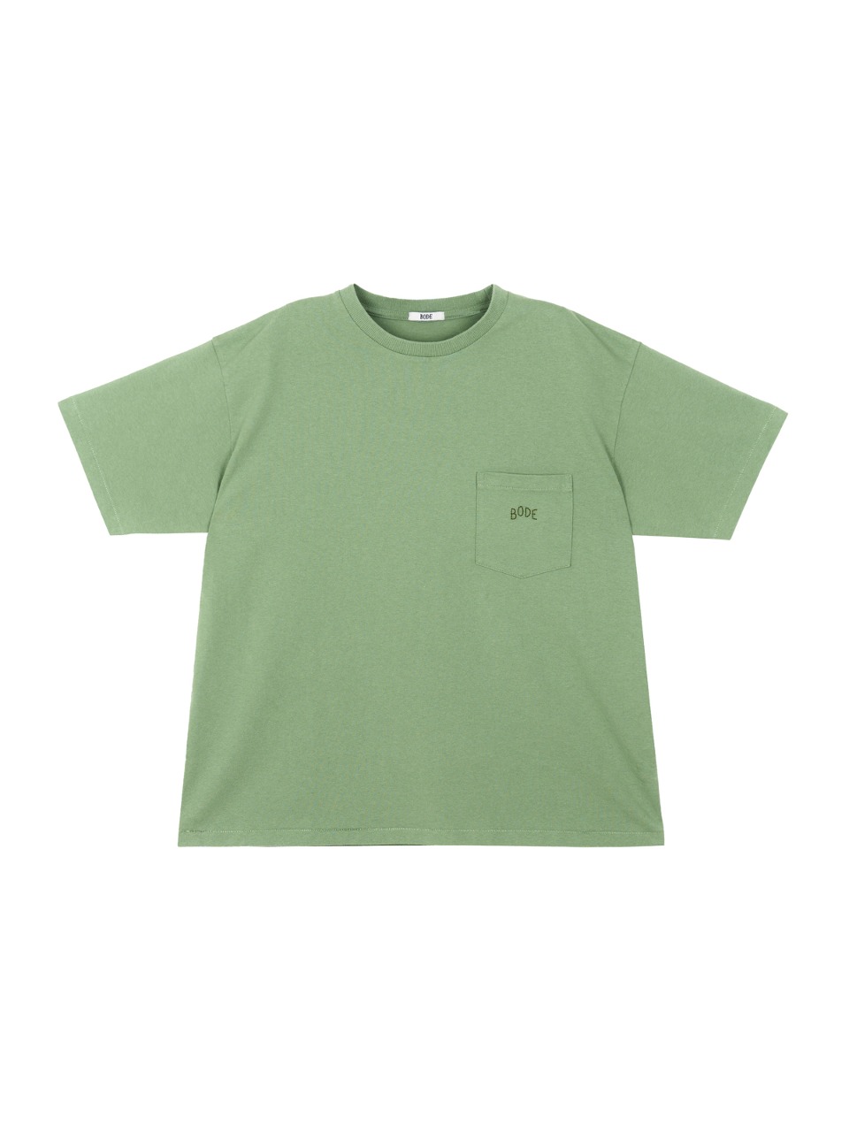 BODE - EMBROIDERED T-SHIRT (IVY)