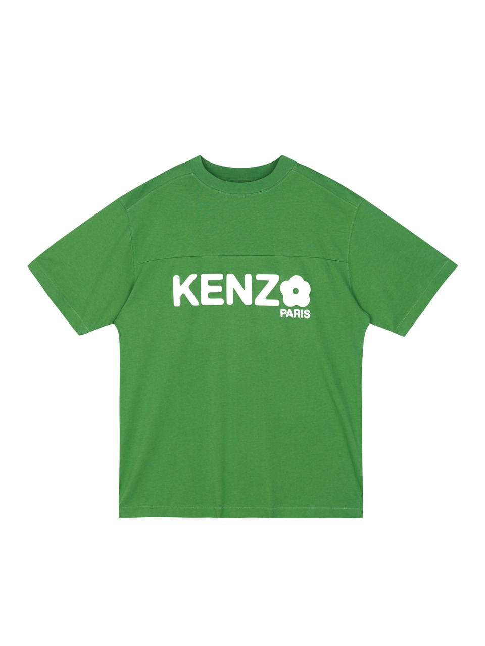 KENZO - BOKE FLOWER LETTERING T-SHIRT (GREEN)