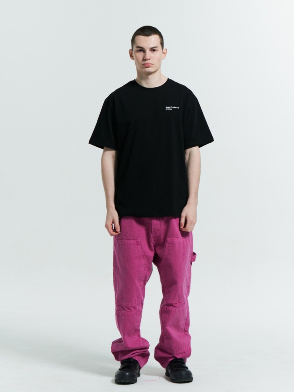 PLASTICPRODUCT - MPa DOUBLE KNEE PANTS (PINK)
