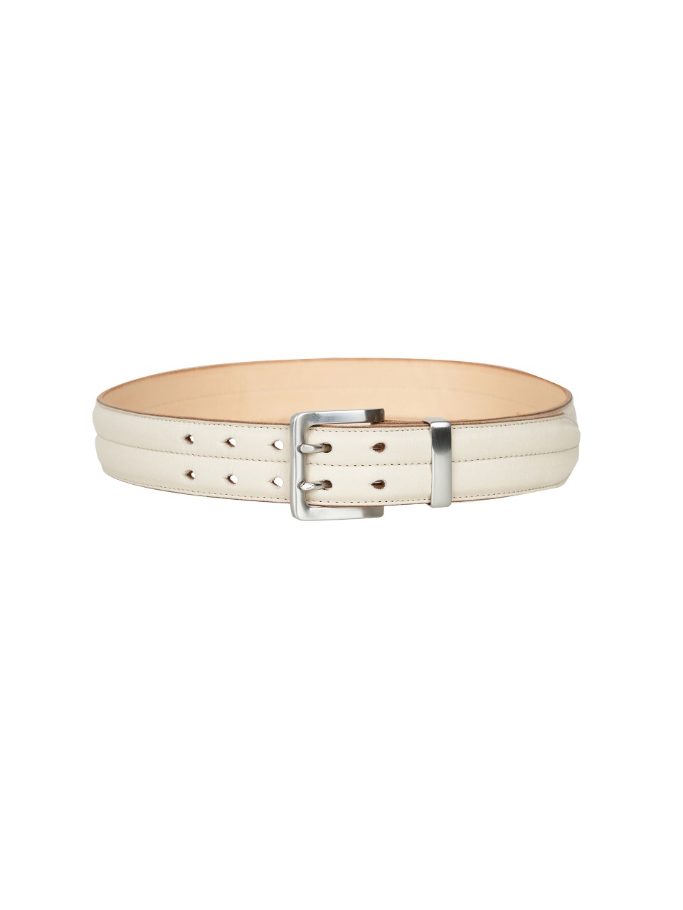 OUR LEGACY - 4CM PADDED BELT (OFF WHITE)