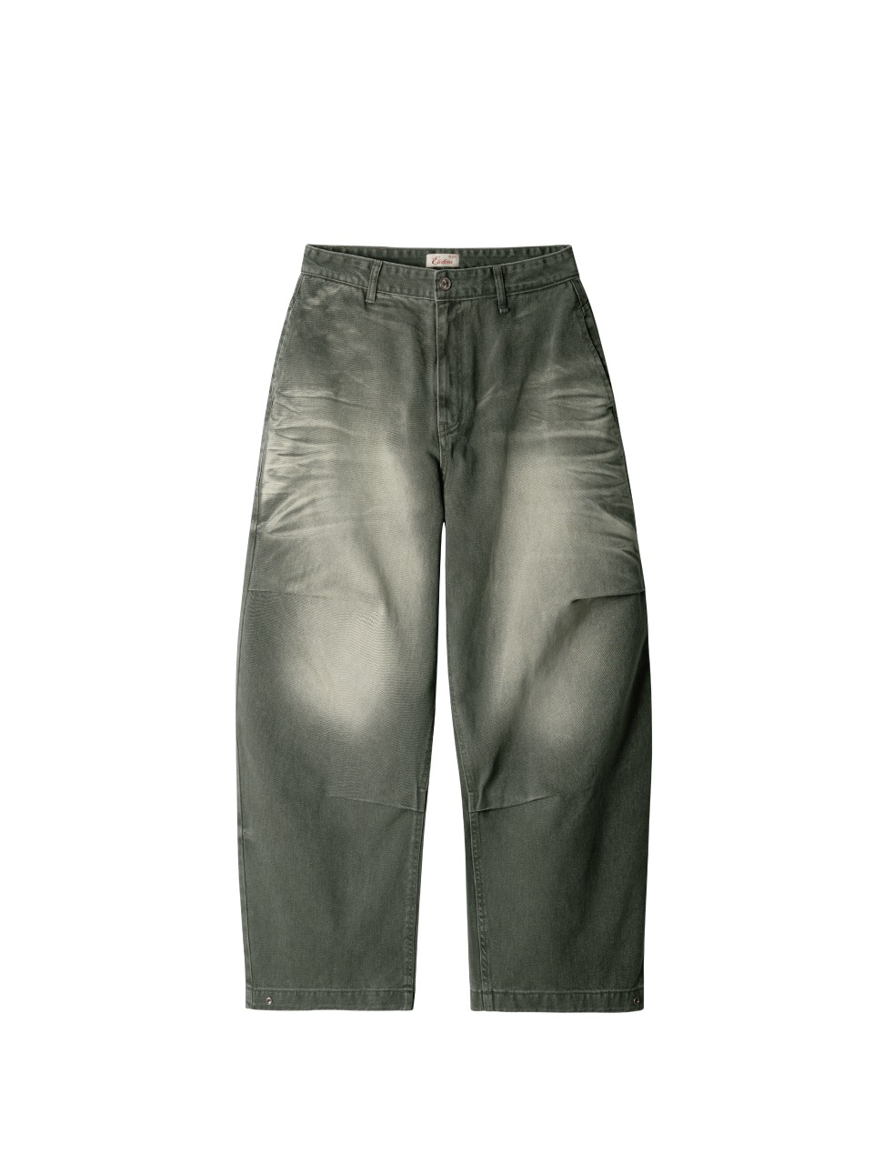 ETCE - WASHED BAGGY JEAN (KHAKI)