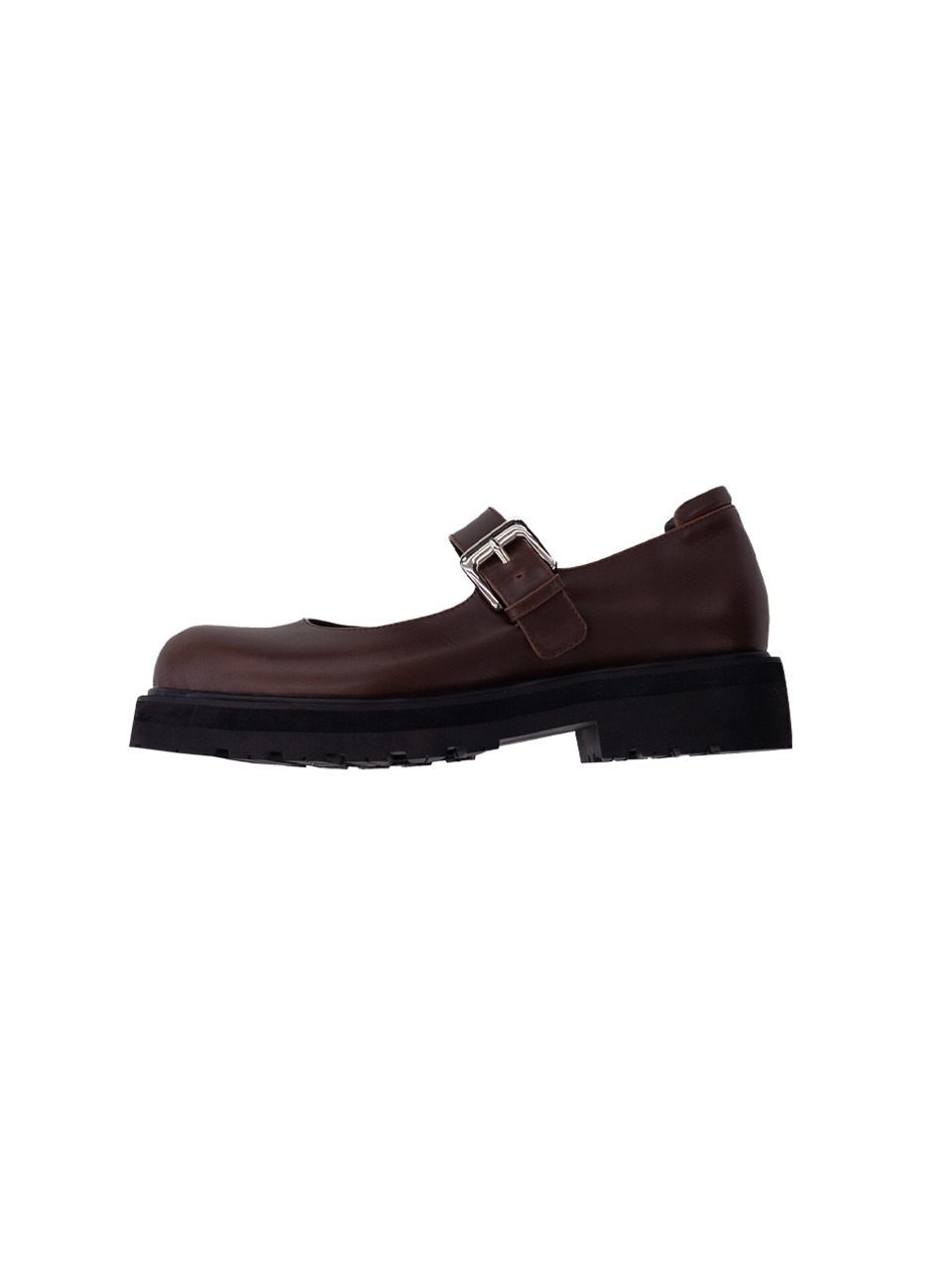 LECYTO - STRAP MARY JANE SHOES (BROWN)