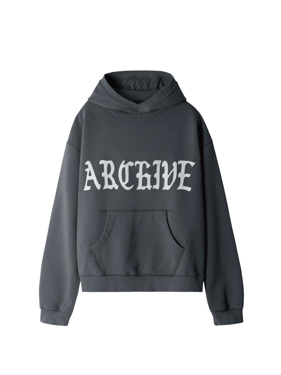 ETCE - ARCHIVE V RIP HOODIE (COOL GRAY)